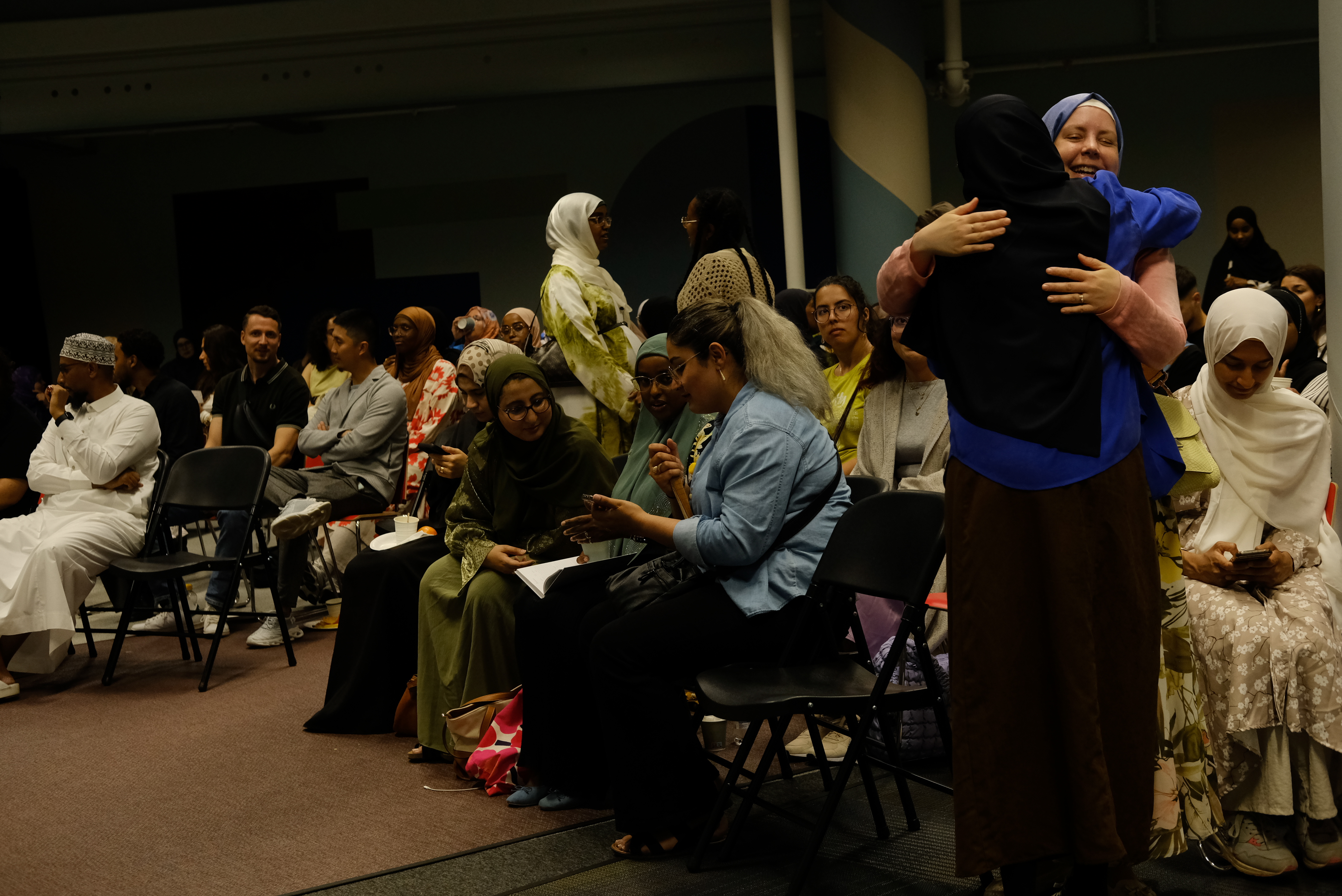 Panel moment during Islamic Psychology event